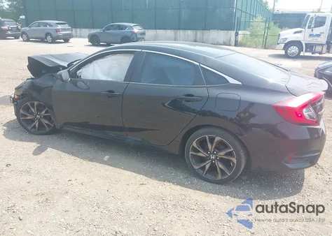 2019 Honda Civic Sport from USA, damaged, VIN 2HGFC2F80KH506342